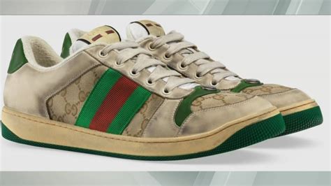 gucci sneakers that look dirty